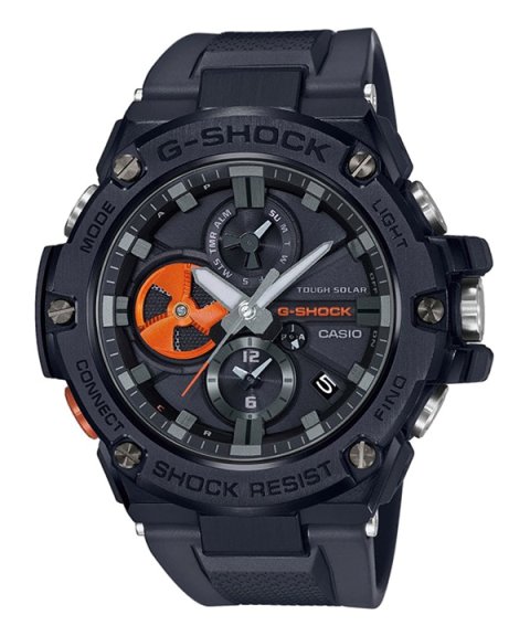 G-Shock G-Steel Solar Bluetooth Relógio Homem GST-B100B-1A4ER G-Shock G-Steel Solar Bluetooth Relógio Homem GST-B100B-1A4ER