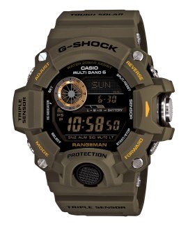 G-Shock Premium Master of G Mudmaster Rangeman Relógio Homem GW-9400-3ER