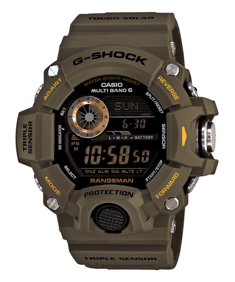 G-Shock Premium Master of G Mudmaster Rangeman Relógio Homem GW-9400-3ER G-Shock Premium Master of G Mudmaster Rangeman Relógio Homem GW-9400-3ER