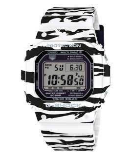 G-Shock Black and White Relógio GW-M5610BW-7ER