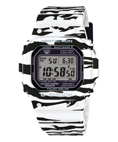 G-Shock Black and White Relógio GW-M5610BW-7ER G-Shock Black and White Relógio GW-M5610BW-7ER