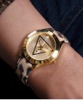 Guess 40th Anniversary Iconic Animal Relógio Mulher GW0745L2