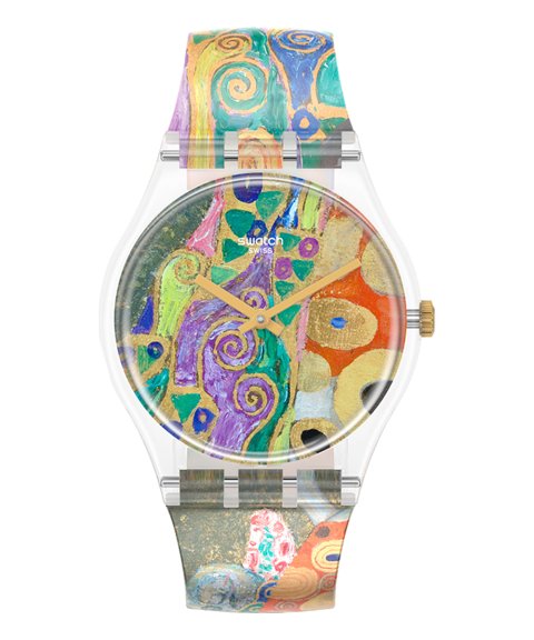 Swatch MoMA Hope II by Gustav Klimt Relógio GZ349