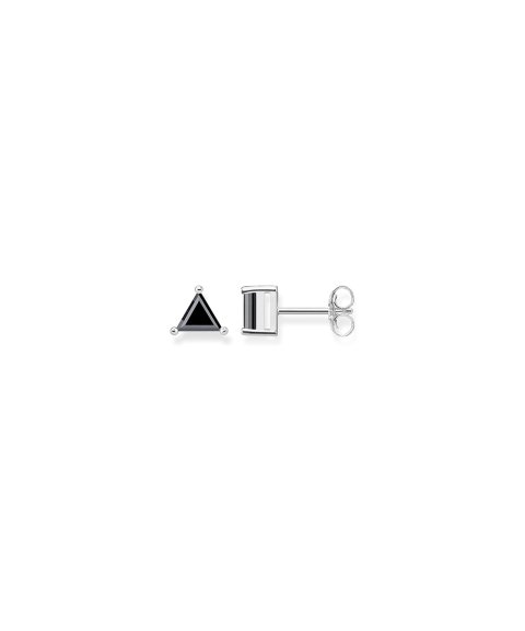 Thomas Sabo Black Triangles Joia Brincos Mulher H1968-051-11 Thomas Sabo Black Triangles Joia Brincos Mulher H1968-051-11