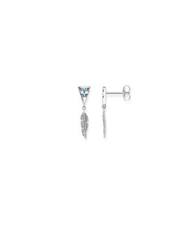 Thomas Sabo Feather Joia Brincos Mulher H1991-664-17