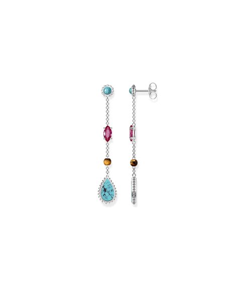 Thomas Sabo Riviera Colours Joia Brincos Mulher H2007-481-7 Thomas Sabo Riviera Colours Joia Brincos Mulher H2007-481-7