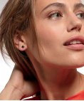 Thomas Sabo Black Stones Joia Brincos Mulher H2086-643-11 Thomas Sabo Black Stones Joia Brincos Mulher H2086-643-11