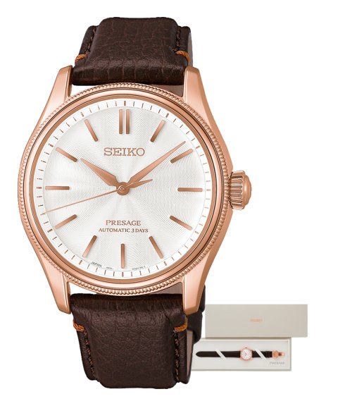 Seiko Presage Classic Relógio Edição Limitada Seda de Tomioka Homem HCC008J1
