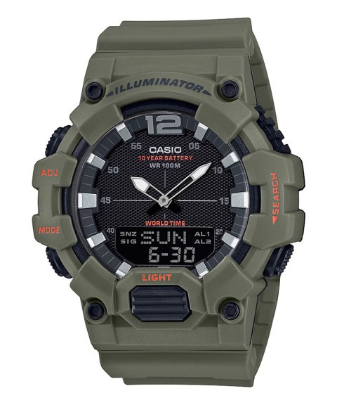 Casio Collection Front Light Button Relógio Homem HDC-700-3A2VEF Casio Collection Front Light Button Relógio Homem HDC-700-3A2VEF