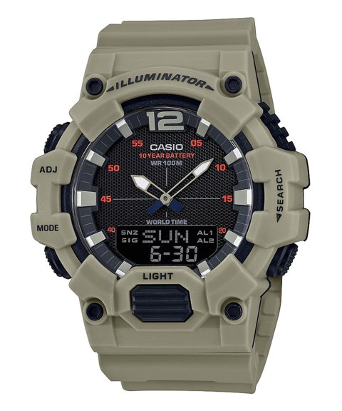 Casio Collection Front Light Button Relógio Homem HDC-700-3A3VEF Casio Collection Front Light Button Relógio Homem HDC-700-3A3VEF