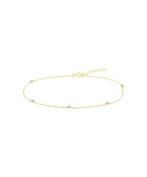 Time Road Joia Pulseira Ouro 9K Mulher HIN00049 18 Time Road Joia Pulseira Ouro 9K Mulher HIN00049 18