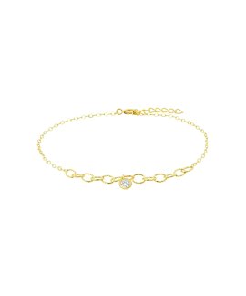 Time Road Joia Pulseira Ouro 9K Mulher HIN00050 18