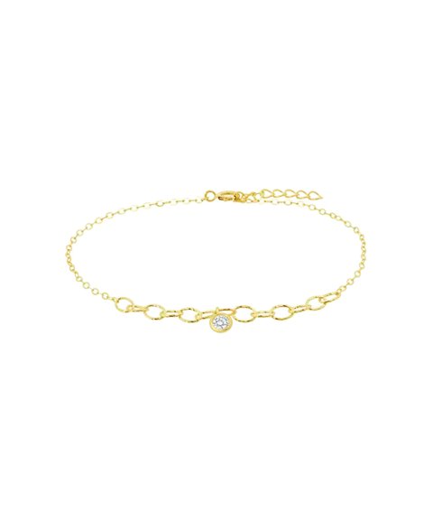 Time Road Joia Pulseira Ouro 9K Mulher HIN00050 18 Time Road Joia Pulseira Ouro 9K Mulher HIN00050 18