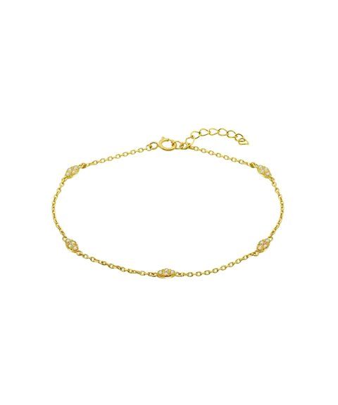 Time Road Joia Pulseira Ouro 9K Mulher HIN00053 18 Time Road Joia Pulseira Ouro 9K Mulher HIN00053 18