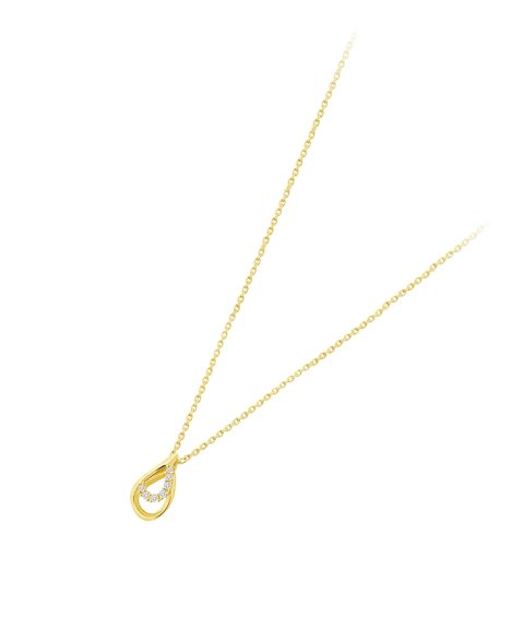Time Road Joia Colar Ouro 9K Mulher HIN00061 43 Time Road Joia Colar Ouro 9K Mulher HIN00061 43