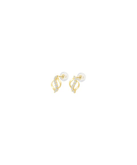 Time Road Joia Brincos Ouro 9K Mulher HIN00085 Time Road Joia Brincos Ouro 9K Mulher HIN00085