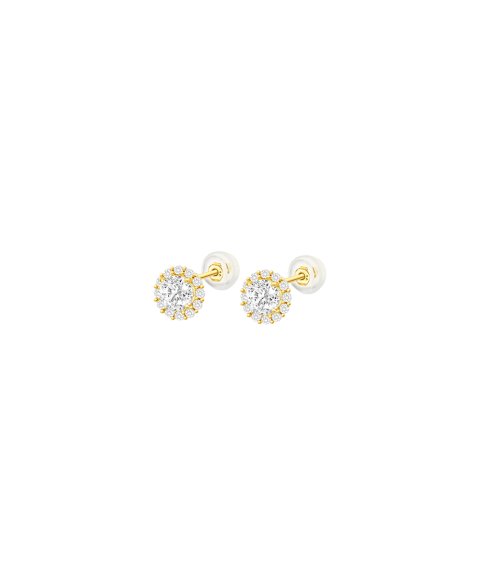 Time Road Joia Brincos Ouro 9K Mulher HIN00141 Time Road Joia Brincos Ouro 9K Mulher HIN00141