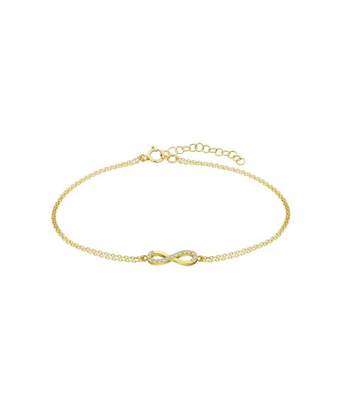 Time Road Basics Infinito Joia Pulseira Ouro 9K Mulher HIN00255/19