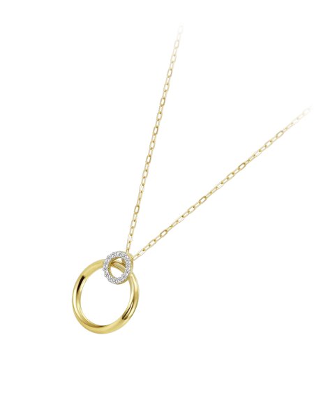 Time Road Basics Joia Colar Ouro 9K Mulher HIN00337/45