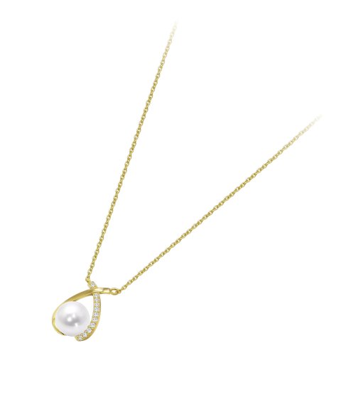 Time Road Basics Joia Colar Ouro 9K Mulher HIN00348/45