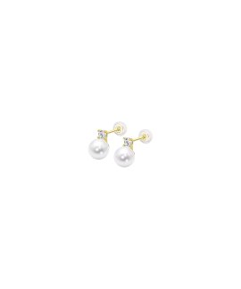 Time Road Joia Brincos Ouro 9K Mulher HIN00381/8