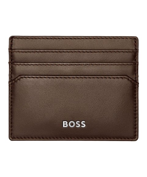 Boss Classic Smooth Brown Porta-Cartões Homem HLC403Y
