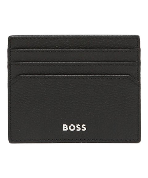Hugo Boss Classic Grained Black Porta-Cartões Homem HLC416A