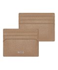 Boss Classic Grained Camel Porta-Cartões Homem HLC416X