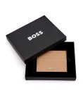 Boss Classic Grained Camel Porta-Cartões Homem HLC416X