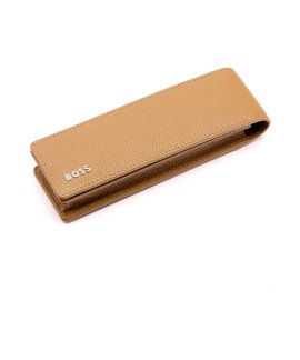 Boss Classic Grained Camel Porta-canetas HLD417X