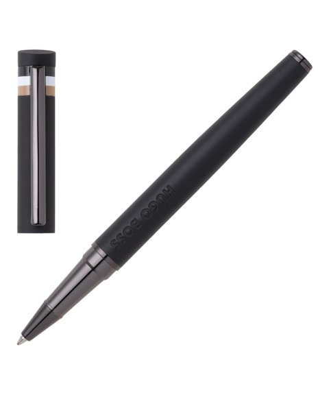 Hugo Boss Loop Black Iconic Rollerball Homem HSG3525A Hugo Boss Loop Black Iconic Rollerball Homem HSG3525A