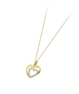 Time Road Joia Colar Ouro 9K Mulher IC00176/43