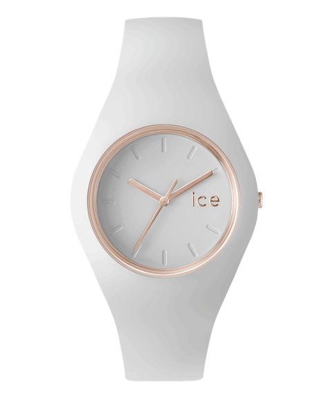 Ice Watch Glam S White Rose-gold Relógio Mulher ICE.GL.WRG.S.S.14 Ice Watch Glam S White Rose-gold Relógio Mulher ICE.GL.WRG.S.S.14