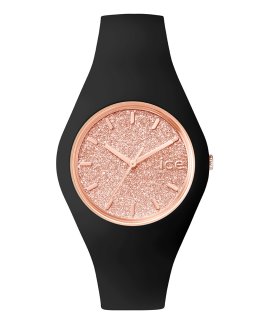 Ice Watch Glitter M Black Rose Gold Relógio Mulher ICE.GT.BRG.U.S.15