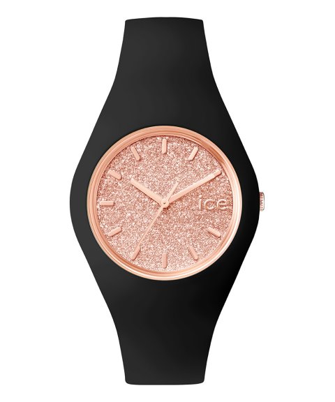 Ice Watch Glitter M Black Rose Gold Relógio Mulher ICE.GT.BRG.U.S.15 Ice Watch Glitter M Black Rose Gold Relógio Mulher ICE.GT.BRG.U.S.15