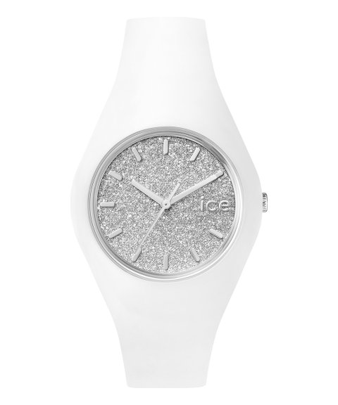 Ice Watch Glitter M White Silver Relógio Mulher ICE.GT.WSR.U.S.15