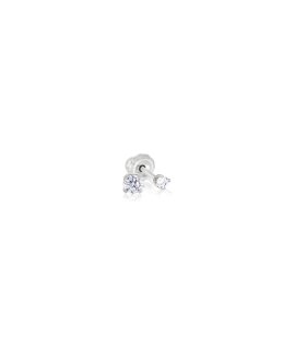 Inverness Zircónia 2mm Joia Brincos INS53