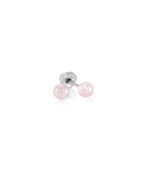 Inverness Pérola Rosa 4mm Joia Brincos Mulher INS555 Inverness Pérola Rosa 4mm Joia Brincos Mulher INS555