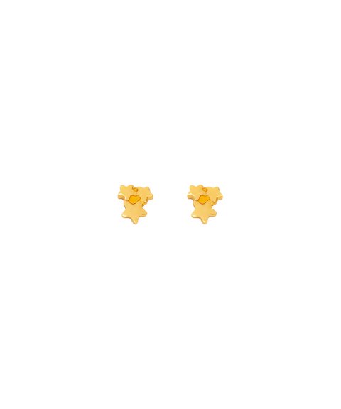 Inverness 3 Estrelas 3mm Joia Brincos INS62 Inverness 3 Estrelas 3mm Joia Brincos INS62