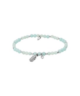 Fossil Amazonite Luck Joia Pulseira Mulher JA6921040