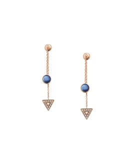 Fossil Geometric Joia Brincos Mulher JF03010791
