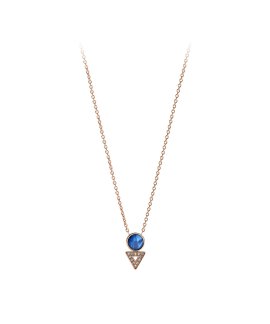 Fossil Geometric Joia Colar Mulher JF03013791