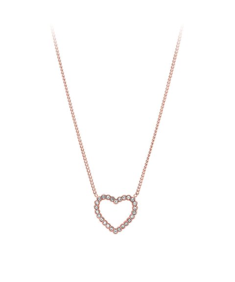 Fossil Open Heart Joia Colar Mulher JF03086791 Fossil Open Heart Joia Colar Mulher JF03086791
