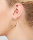 Fossil Twisted Joia Brincos Mulher JF03198710 Fossil Twisted Joia Brincos Mulher JF03198710