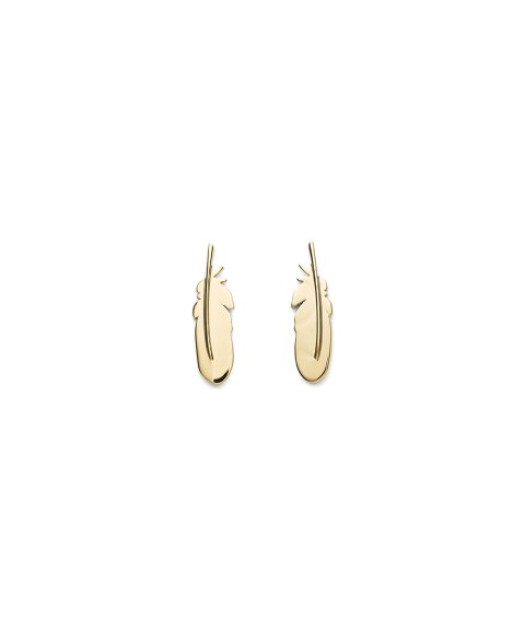 Fossil Feather Joia Brincos Mulher JF03231710 Fossil Feather Joia Brincos Mulher JF03231710
