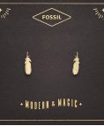 Fossil Feather Joia Brincos Mulher JF03231710 Fossil Feather Joia Brincos Mulher JF03231710