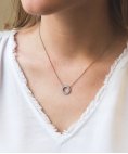 Fossil Circle Glitz Joia Colar Mulher JF03283998 Fossil Circle Glitz Joia Colar Mulher JF03283998