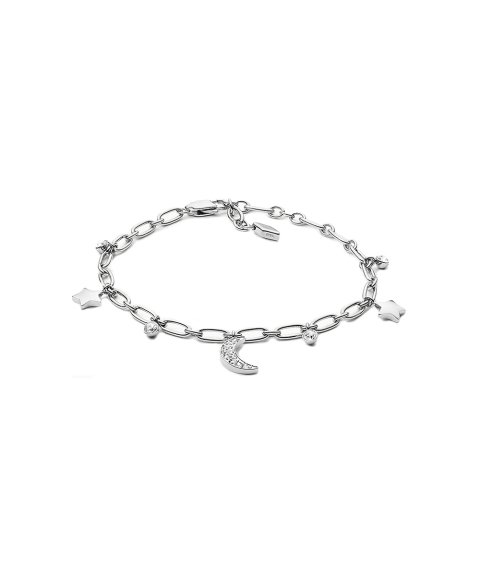 Fossil Moon and Stars Joia Colar Mulher JF03289040 Fossil Moon and Stars Joia Colar Mulher JF03289040