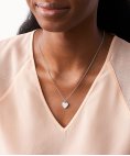 Fossil Lane Heart Joia Colar Mulher JF03330040 Fossil Lane Heart Joia Colar Mulher JF03330040