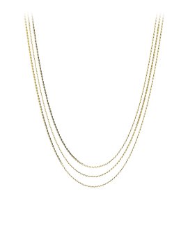 Fossil Multi-Strand Joia Colar Mulher JF03359710